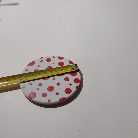 Set of 6 drink coaster with iron stand (13) - Picture 3 of 3